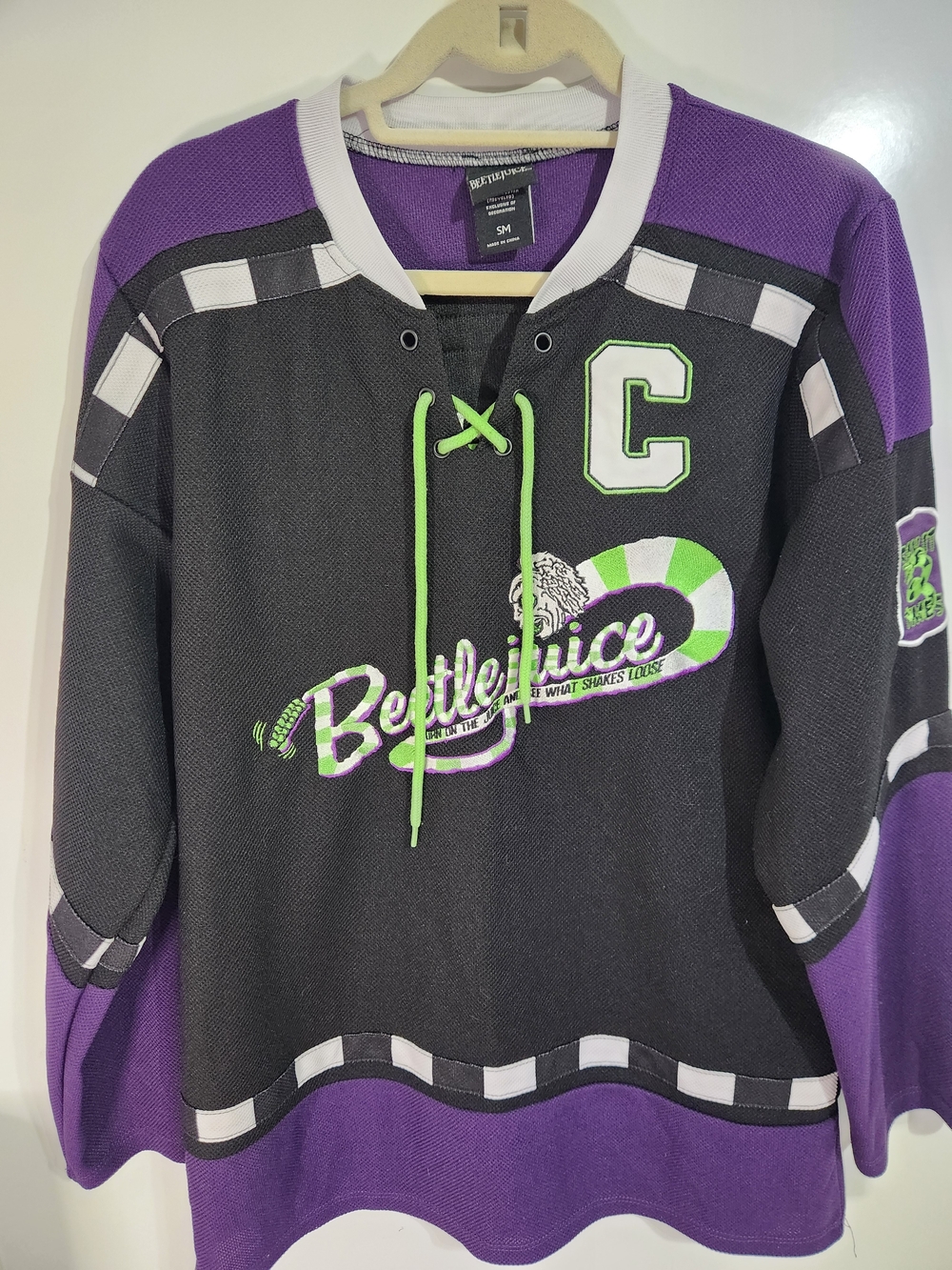 Men’s Hockey Bettlejuice Pullover Jersey - Size Small